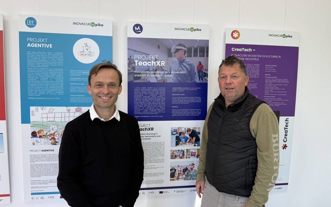Med Inovacije in Pika tudi letos vključen TeachXR